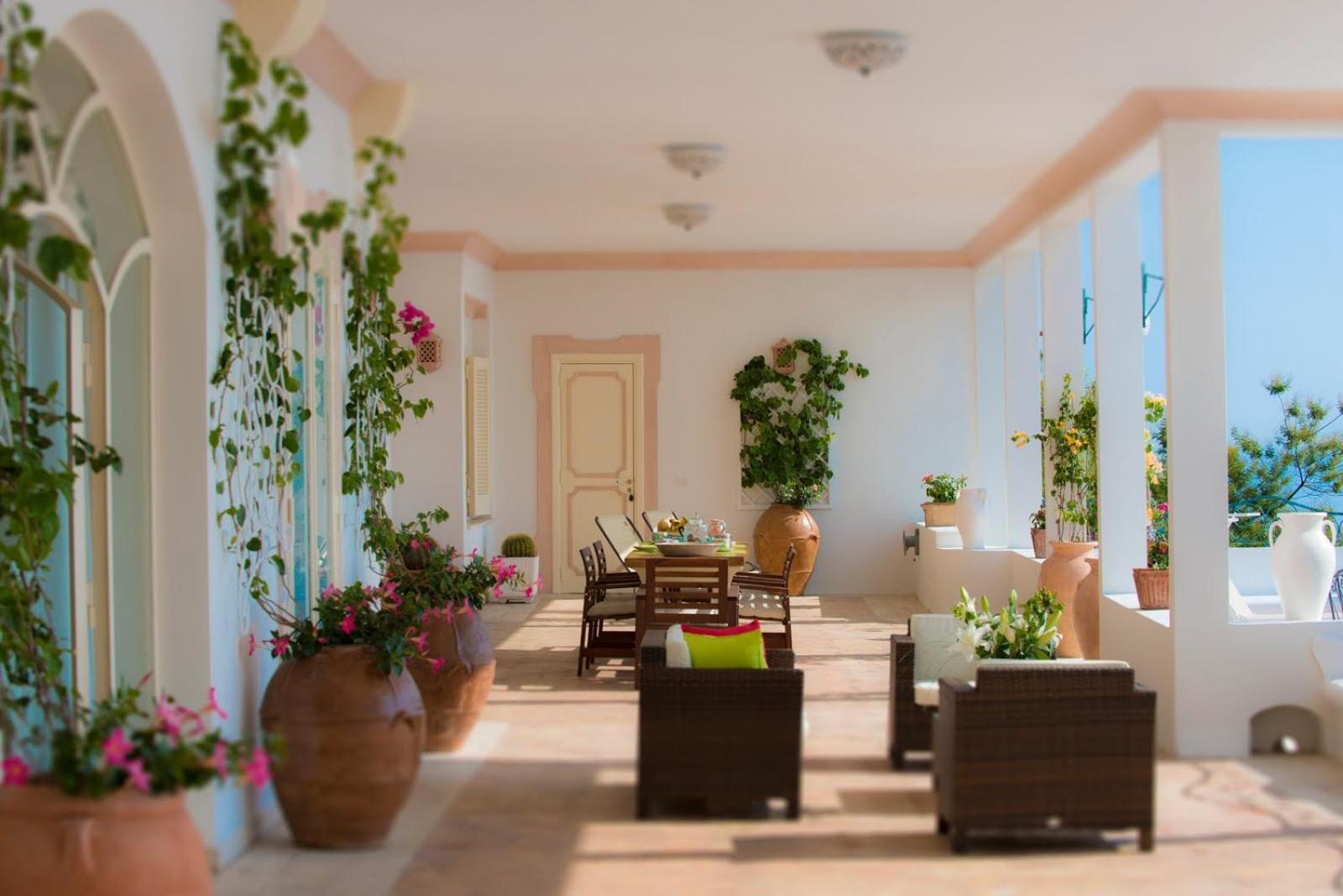 Villa Santa Chiara Positano Suites Экстерьер фото